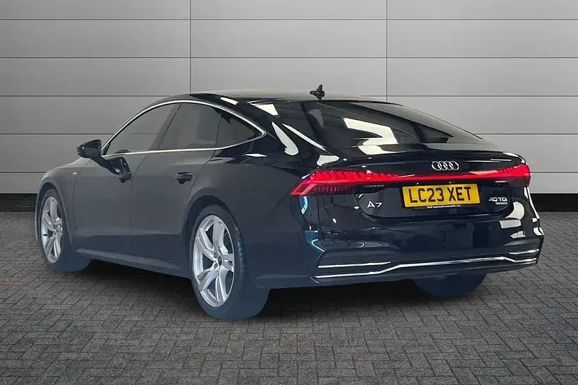Used Audi A7 Sportback S-Line 201 HP (147 kW) 2023 Mythos black Hatchback