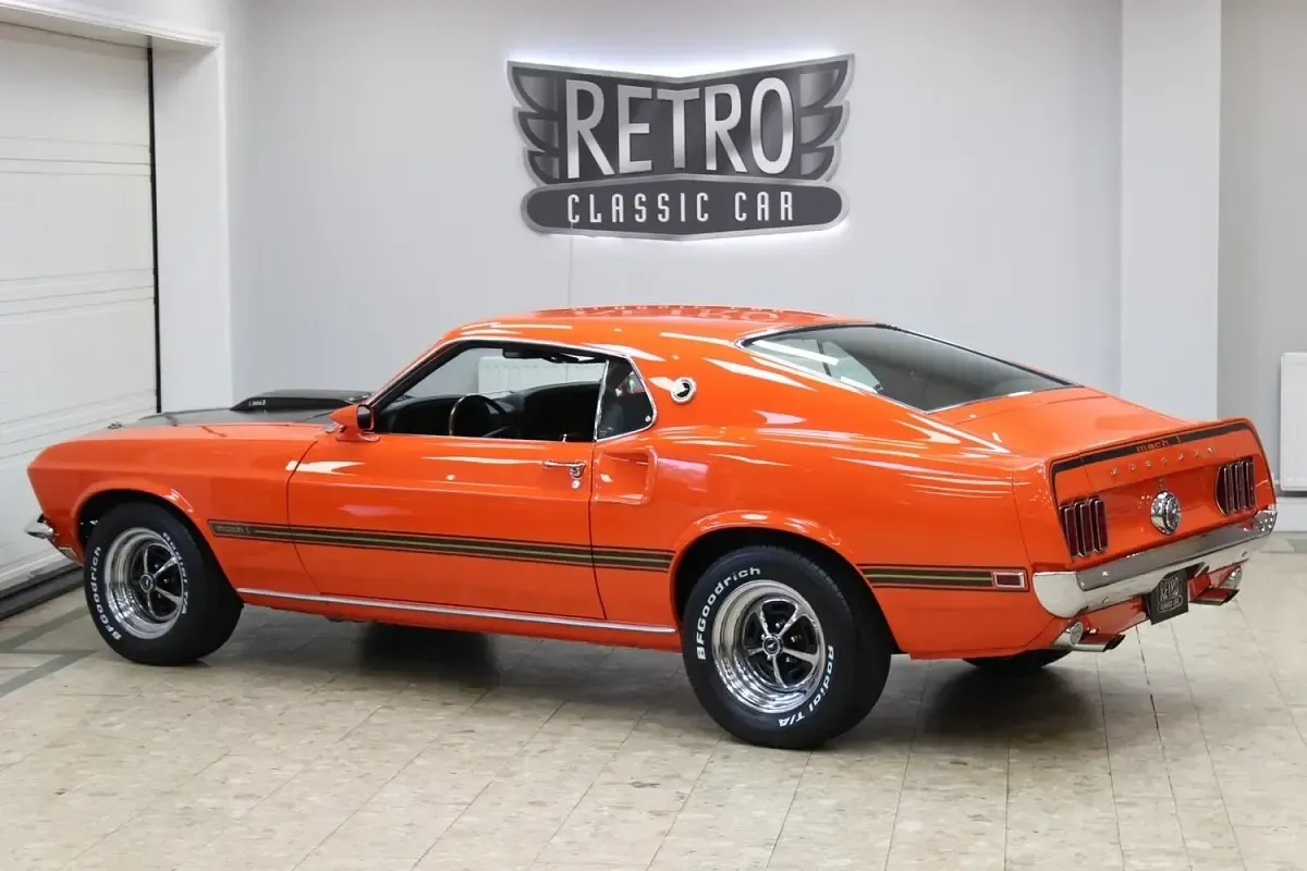 Used Ford Mustang Fastback 1971 Orange Cabriolet