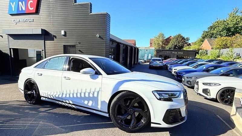 Used Audi A8 Sport 2023 White Sedan