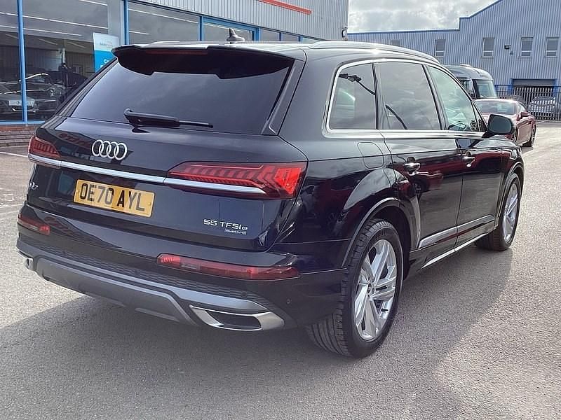 Used Audi Q7 S-Line 381 HP (280 kW) 2020 Black SUV