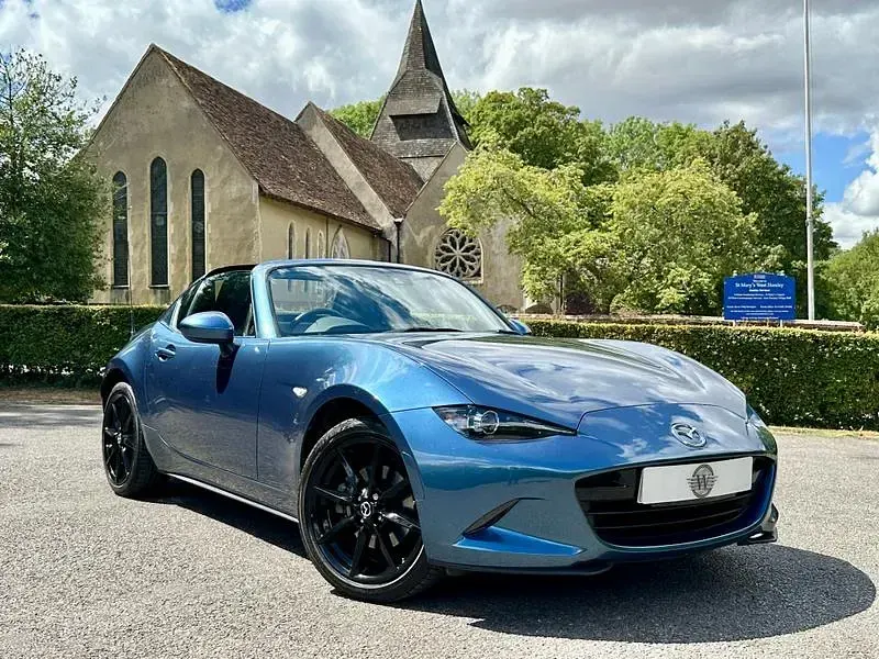 Used Mazda MX5 Inclusive 181 HP (133 kW) 2018 Blue Cabriolet