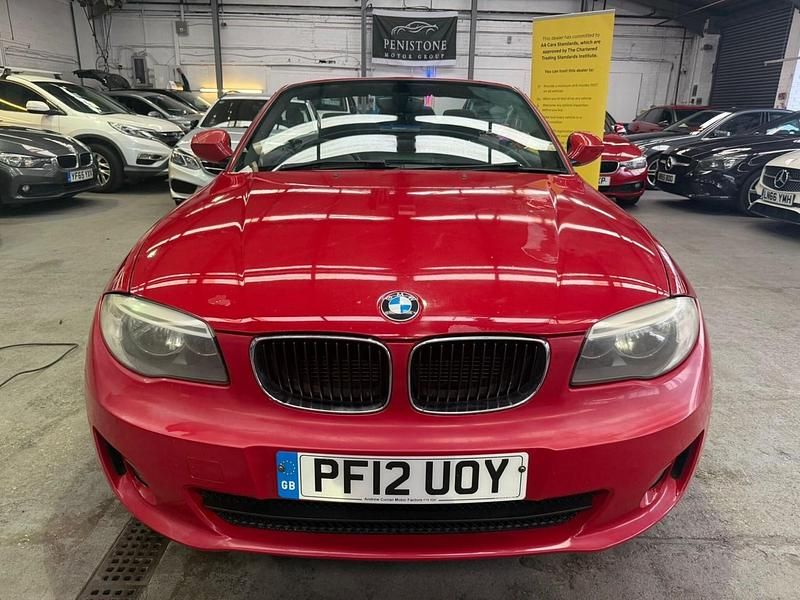 Used BMW 118 Cabriolet Advantage 2012 Red Cabriolet
