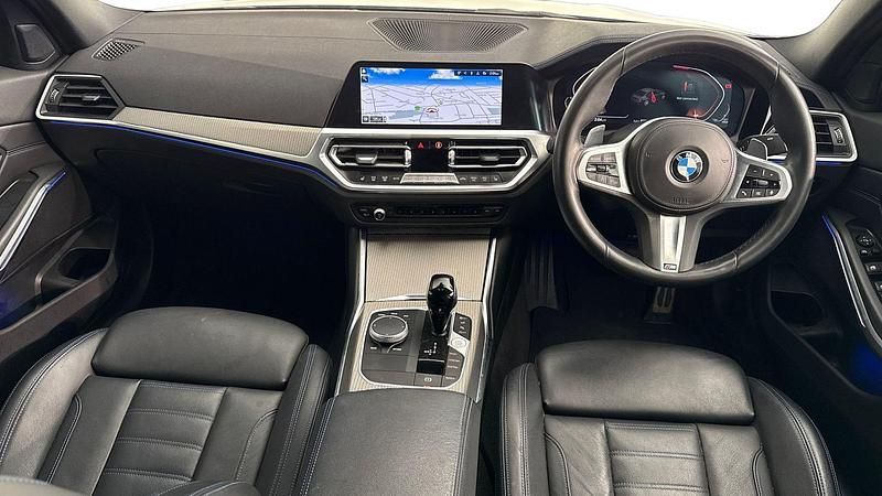 Used BMW 330 M Sport 255 HP (187 kW) 2019 Blue Sedan