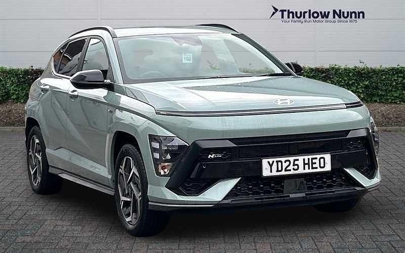 New Hyundai Kona N Line 129 HP (94 kW) 2025 Green SUV