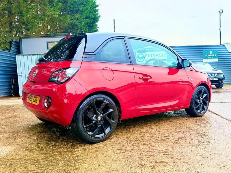 Used Vauxhall Adam S 70 HP (51 kW) 2016 Red Hatchback