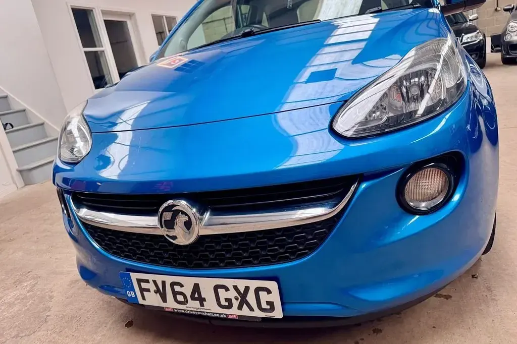 Used Vauxhall Adam Jam 70 HP (51 kW) 2014 Blue Hatchback