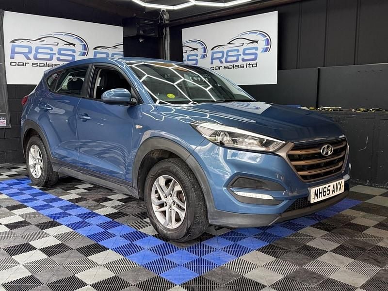 Used Hyundai Tucson 116 HP (85 kW) 2016 Blue SUV