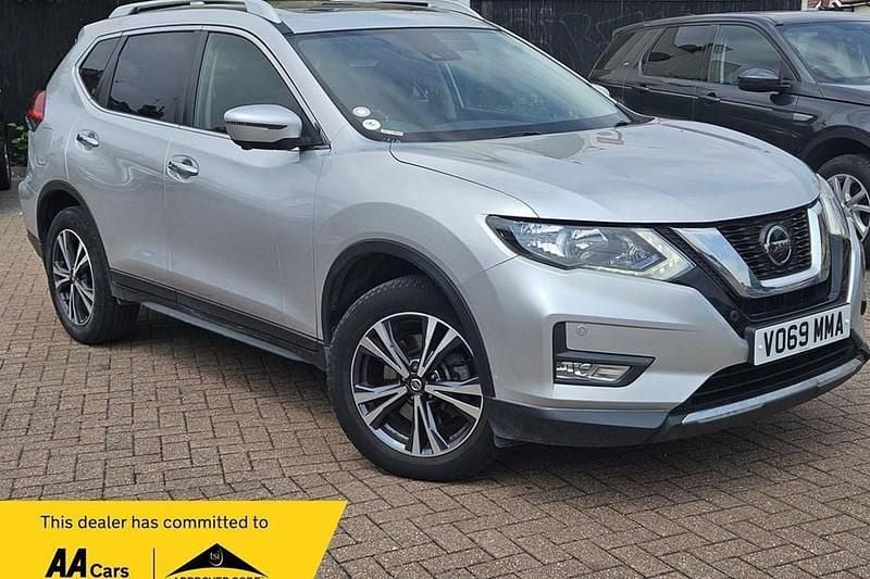 Silver Used 2019 Nissan X-Trail N-Connecta SUV | £15,499 (Good price) - Image 1/1