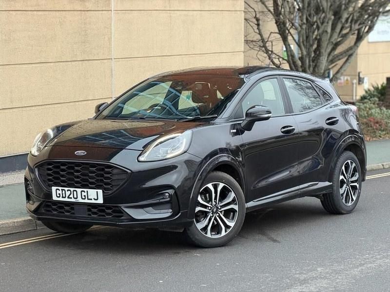 Black Used 2020 Ford Puma ST-Line SUV | £10,995 (Fair price) - Image 1/3