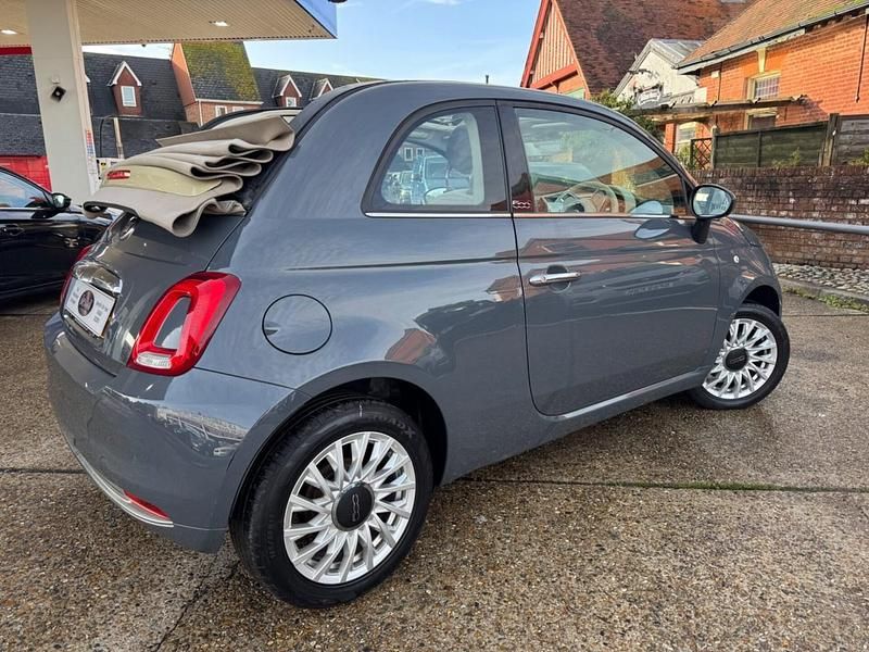 Used Fiat 500 Lounge 2019 Grey Cabriolet