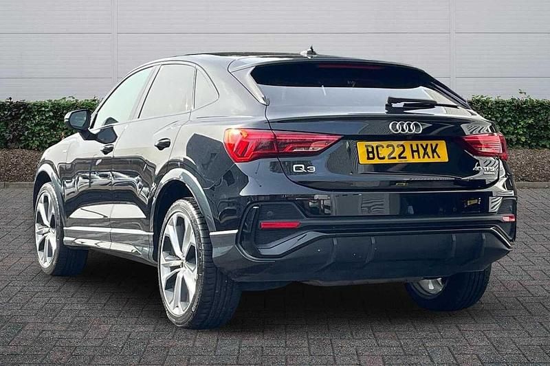 Used Audi Q3 Black Edition 187 HP (137 kW) 2022 Black SUV