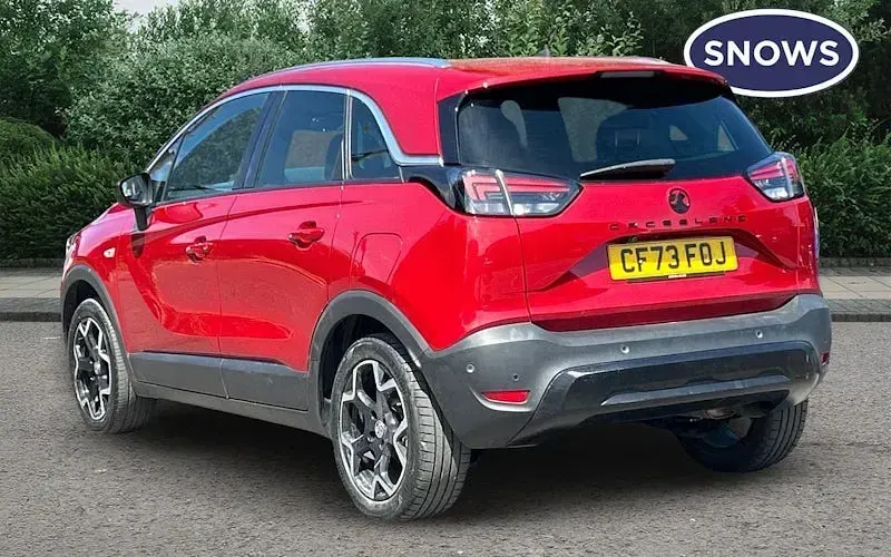 Used Vauxhall Crossland Ultimate 131 HP (96 kW) 2023 Red SUV