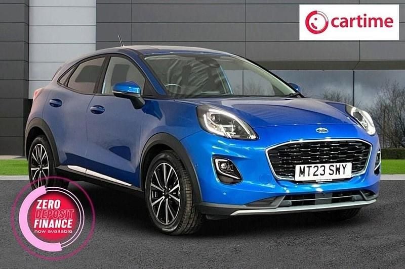 Blue Used 2023 Ford Puma Titanium Hatchback | £14,799 (Super price) - Image 1/4