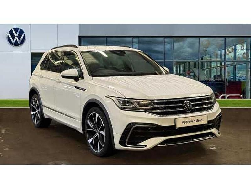 Used VW Tiguan R-line 150 HP (110 kW) 2022 White SUV