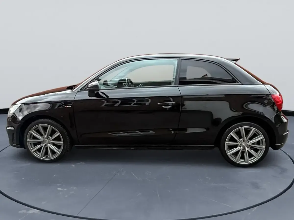 Used Audi A1 S-Line 122 HP (89 kW) 2014 Black Hatchback