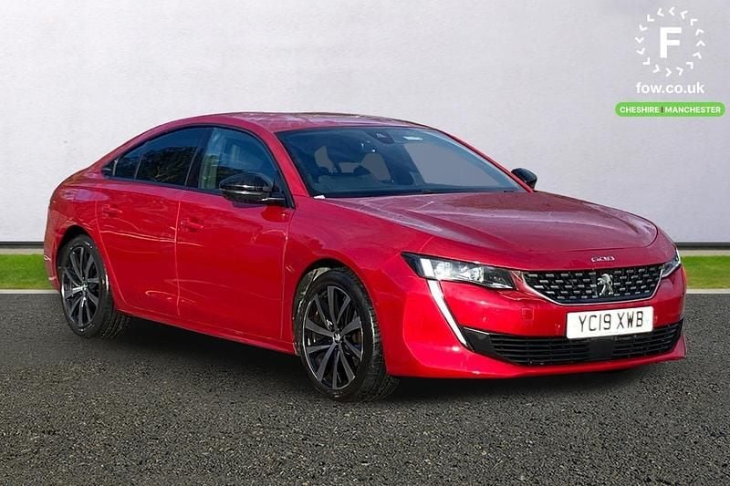 Red Used 2019 Peugeot 508 GT-line Hatchback | £11,999 (Good price) - Image 1/3