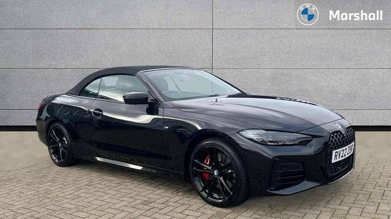 Black Used 2022 BMW M440 M Sport Sedan | £36,950 (Good price) - Image 1/4