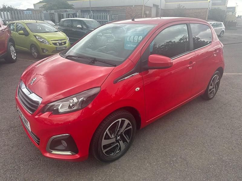 Used Peugeot 108 Allure 2016 Red Hatchback