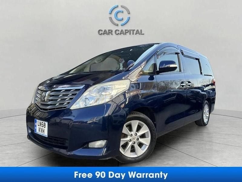 Usado Toyota Alphard 2008 Azul Monovolume