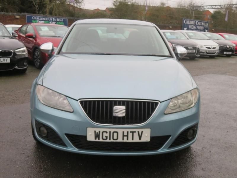Used Seat Exeo 120 HP (88 kW) 2010 Blue Sedan
