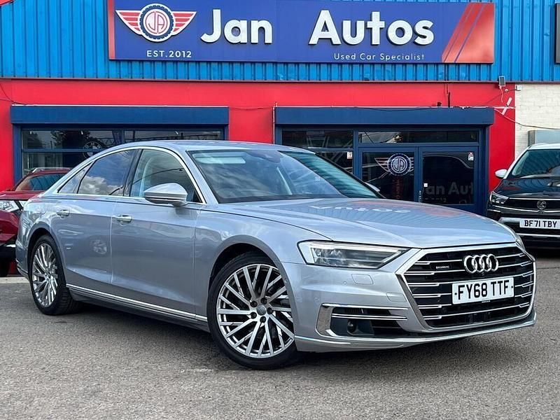 Used Audi A8 2018 Silver Sedan
