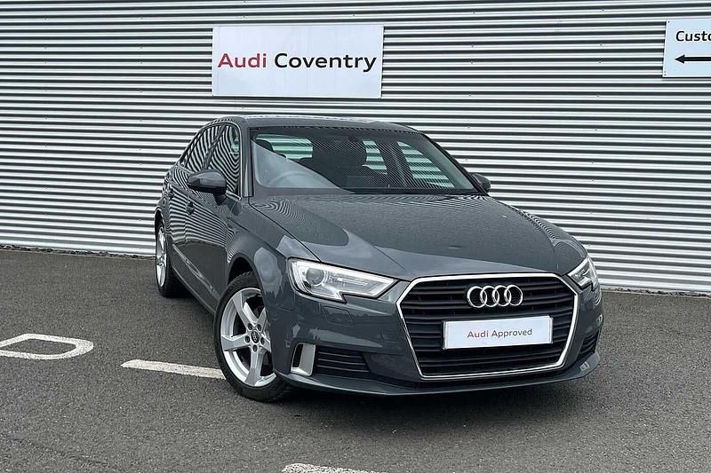 Nano grey metallic Used 2017 Audi A3 Sport Hatchback | £13,490 (Fair price) - Image 1/4