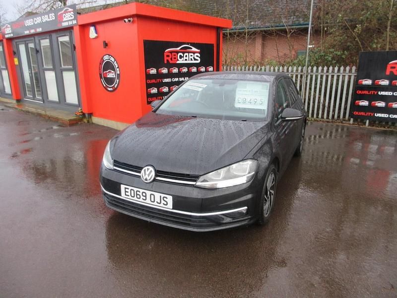 Used VW Golf VII Match 115 HP (84 kW) 2019 Black Hatchback