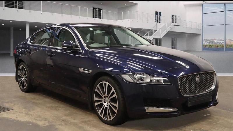 Used Jaguar XF Portfolio 2018 Blue Sedan