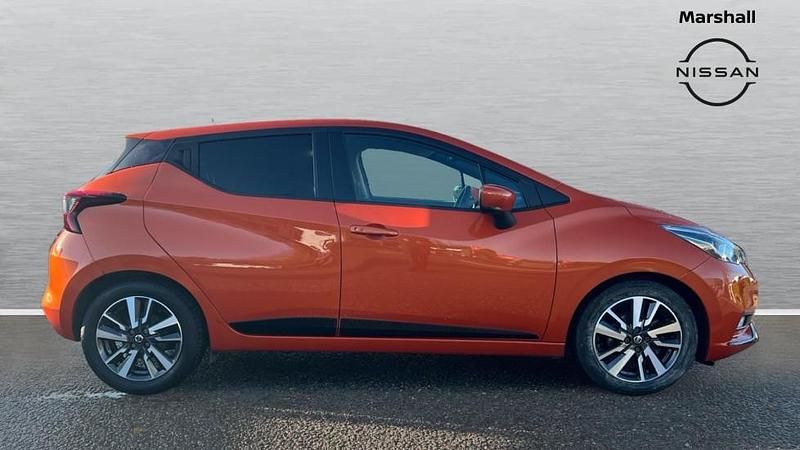 Used Nissan Micra Tekna 100 HP (73 kW) 2020 Orange  Hatchback