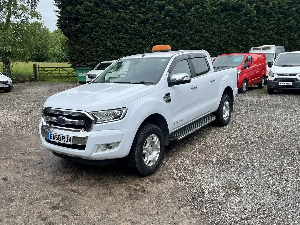 Used Ford Ranger Limited 2018 White Pickup