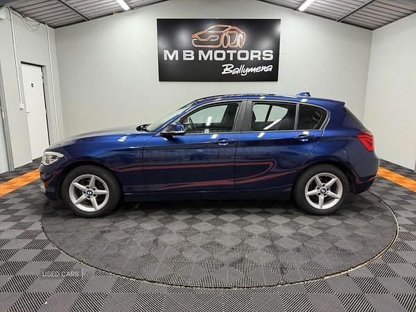 Used BMW 116 Comfort Edition 2018 Blue Hatchback