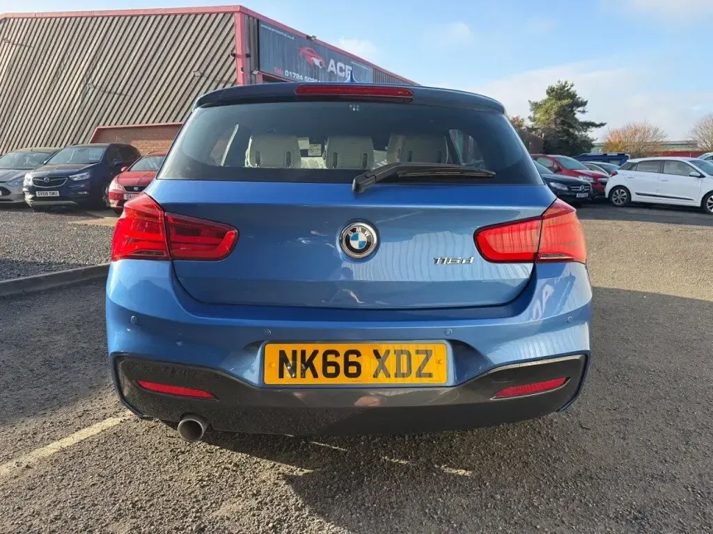Used BMW 116 M Sport 2016 Blue Hatchback