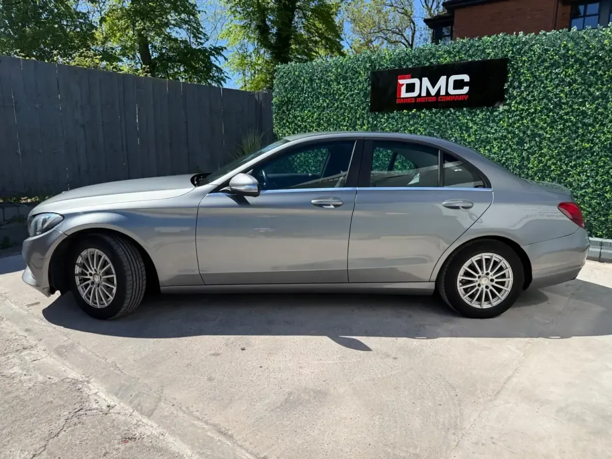 Begagnad Mercedes C250 SE 2015 Silver Sedan