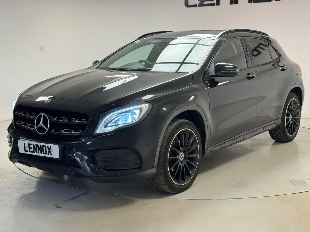 Used Mercedes GLA180 AMG line 122 HP (89 kW) 2019 Black SUV