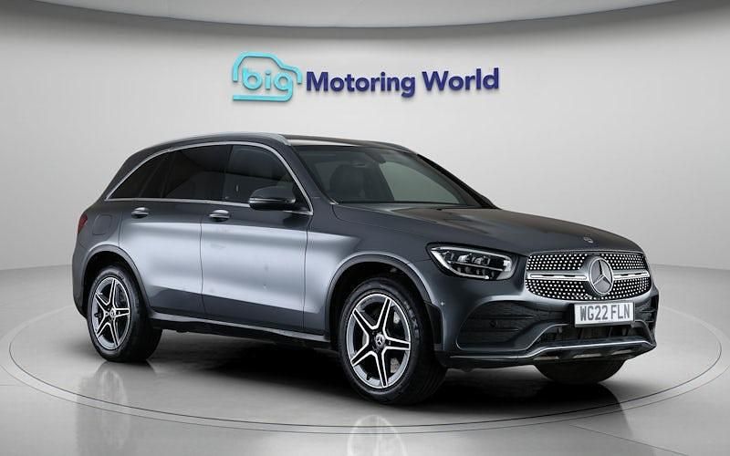 Used Mercedes GLC300 AMG line 258 HP (189 kW) 2022 Grey Estate