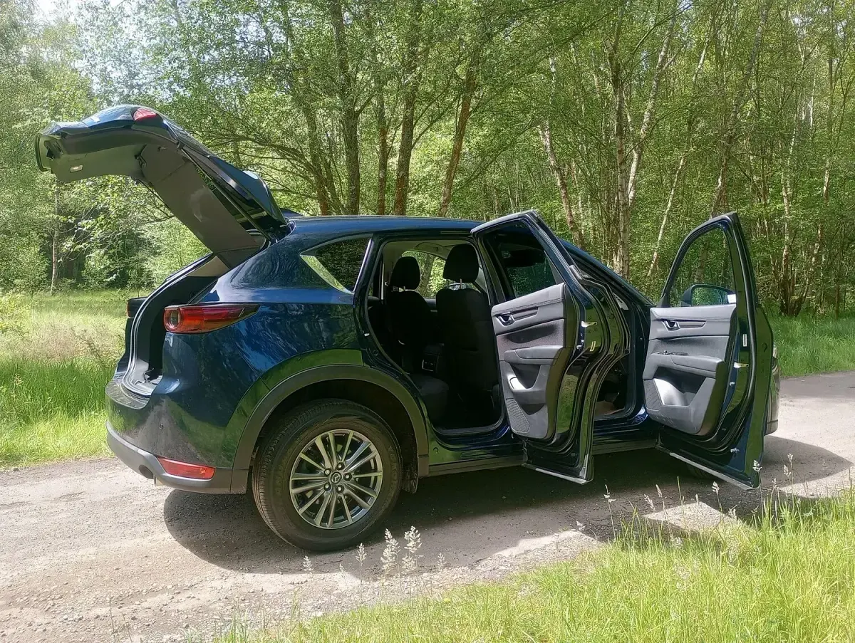 Used Mazda CX-5 150 HP (110 kW) 2019 Blue SUV