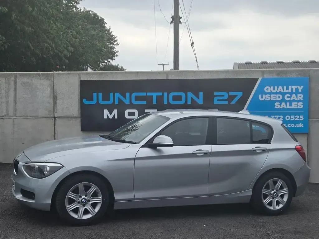 Used BMW 114 102 HP (75 kW) 2012 Silver Hatchback