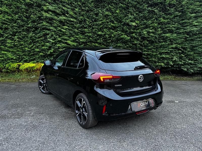 Used Vauxhall Corsa Ultimate 130 HP (95 kW) 2021 Black Hatchback