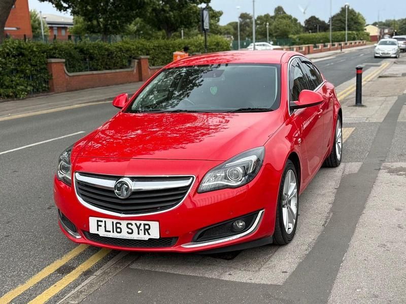 Red Used 2016 Vauxhall Insignia Elite Hatchback | £3,899 (Fair price) - Image 1/4