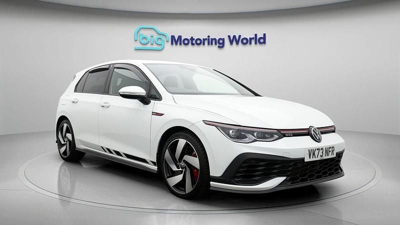 White Used 2023 VW Golf VIII GTI Clubsport Hatchback | £30,100 (Fair price) - Image 1/4