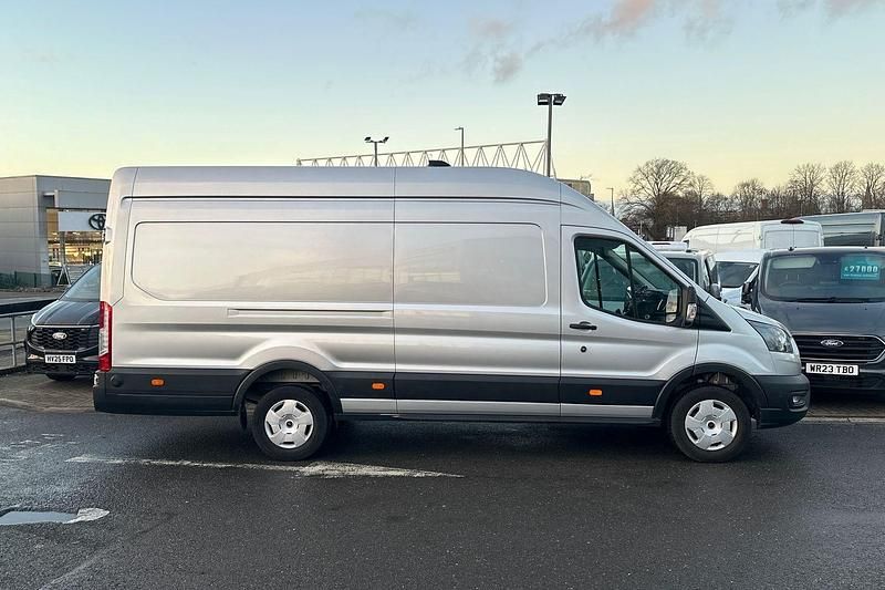 Used Ford Transit 130 HP (95 kW) 2024 Moondust silver (metallic paint)