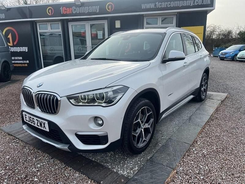 Used BMW X1 xLine 150 HP (110 kW) 2016 White SUV