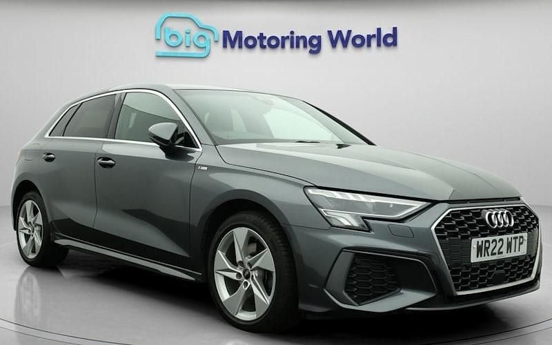Used 2025 Audi A3 Sportback e-tron S-Line Sedan | £19,300 (Super price) - Image 1/4