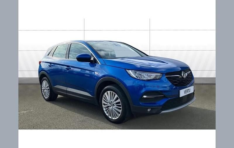 Used Vauxhall Grandland X Business Edition 130 HP (95 kW) 2020 Blue SUV