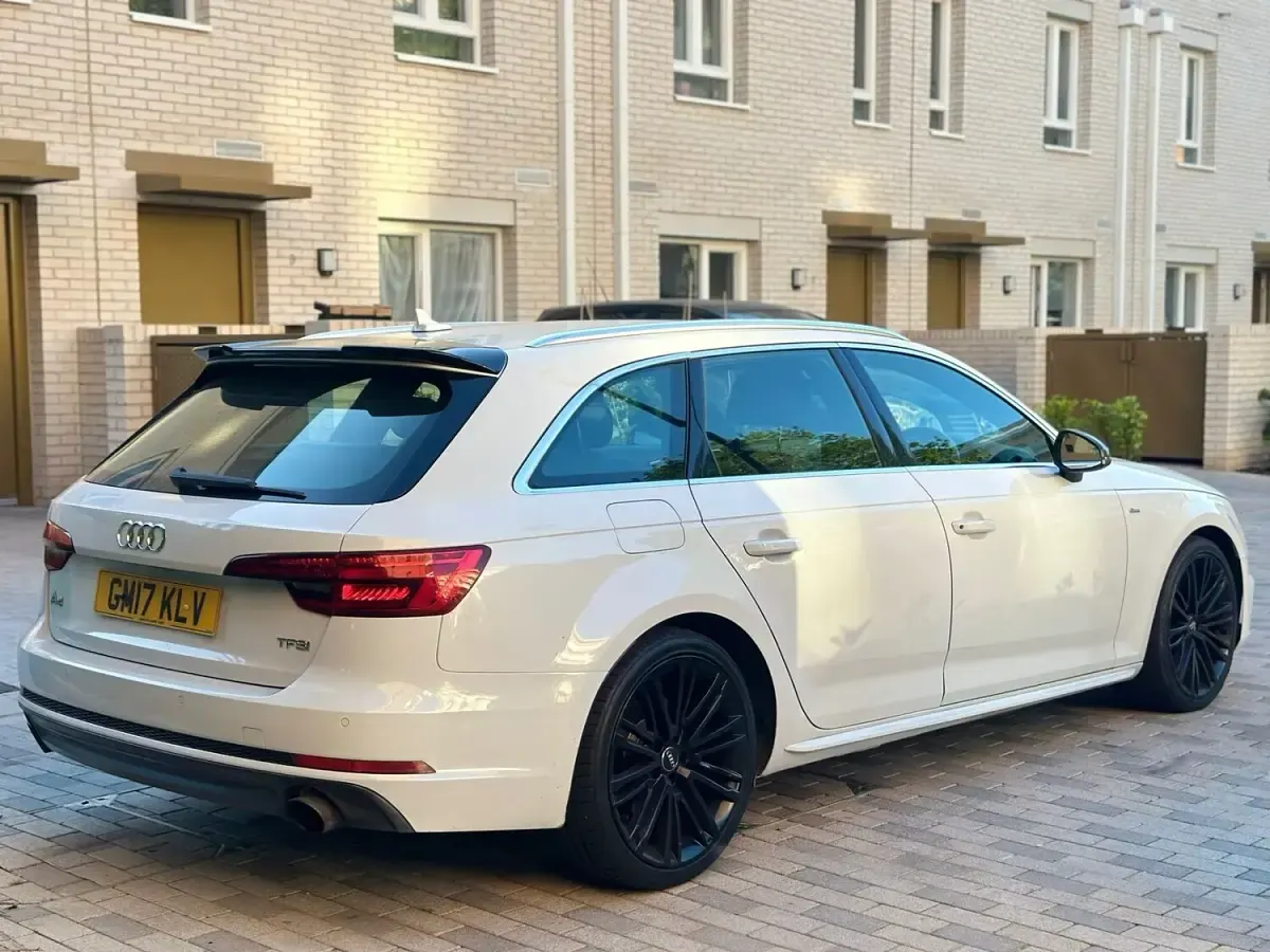 Used Audi A4 S-Line 2017 White Estate