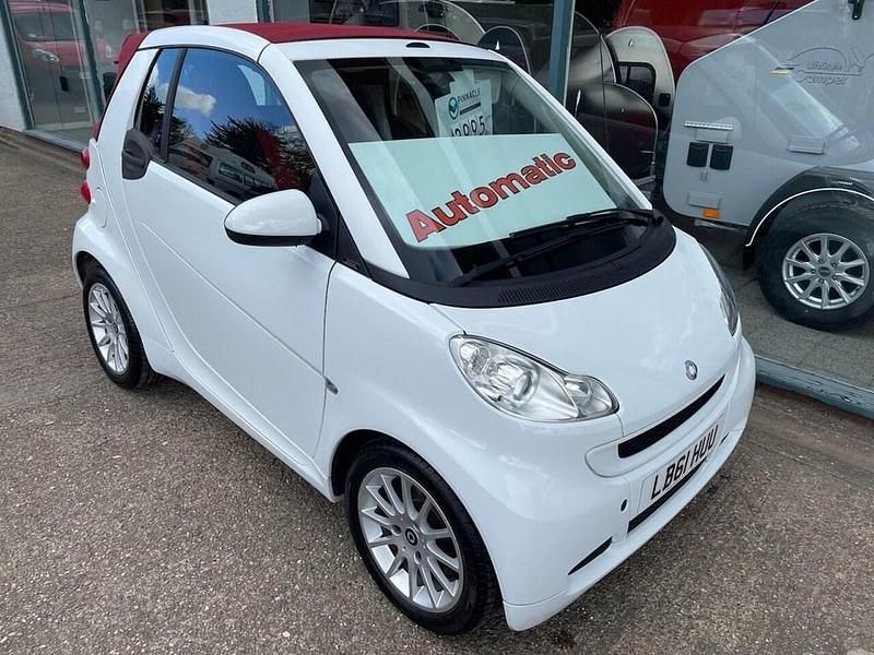 Used Smart ForTwo Cabrio Passion 71 HP (52 kW) 2012 White Cabriolet