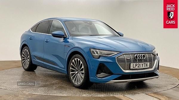 Used Audi e-tron S-Line 230 kW (313 HP) 2021 Blue SUV