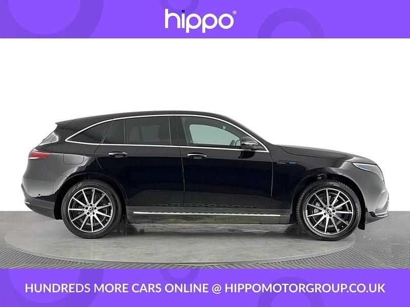 Used Mercedes EQC400 AMG line 300 kW (408 HP) 2023 Black SUV