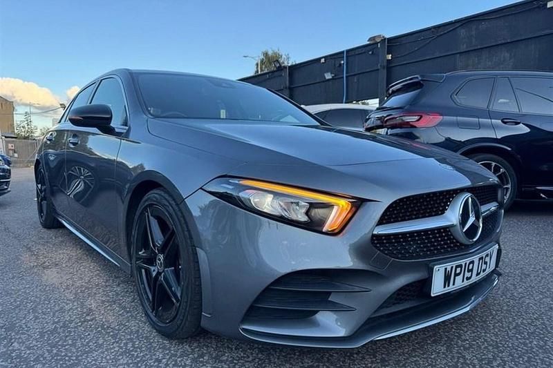 Grey Used 2019 Mercedes A200 AMG line Hatchback | £12,699 (Good price) - Image 1/1