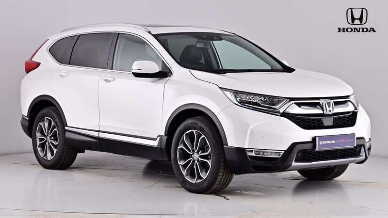 White Used 2023 Honda CR-V Hybrid SUV | £26,980 (Fair price) - Image 1/4